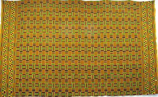 Large High-Quality Kente Cloth, Ghana